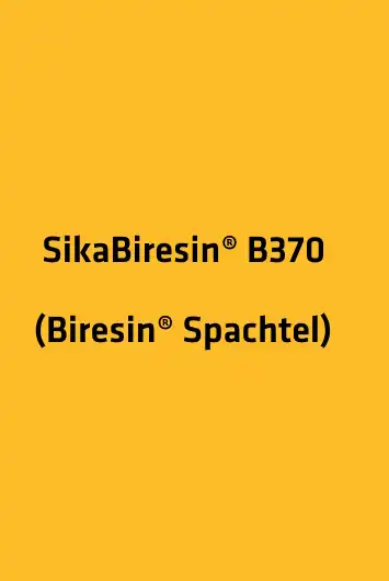 SikaBiresin B370 (Biresin Spachtel)