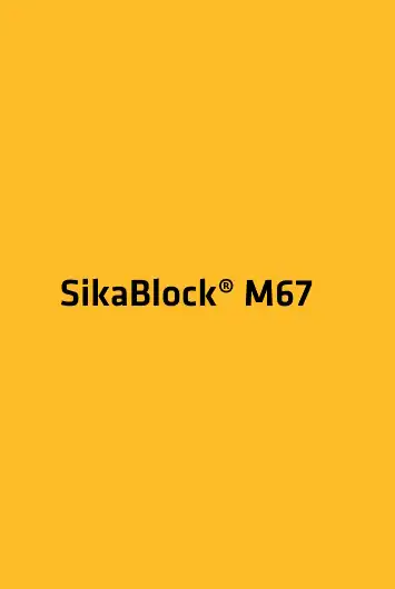 SikaBlock M67