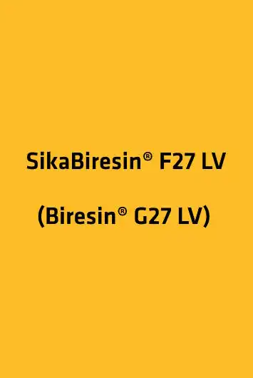 SikaBiresin F27 LV (Biresin G27 LV)